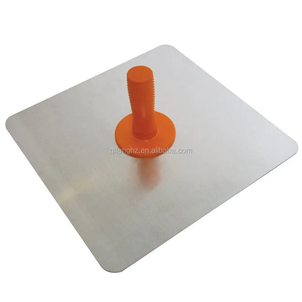 30x30cm/12'x12' Heavy Gauge Masonry Cement Wall Tool Detachable Plastic Handle Aluminum Plastering Hawks