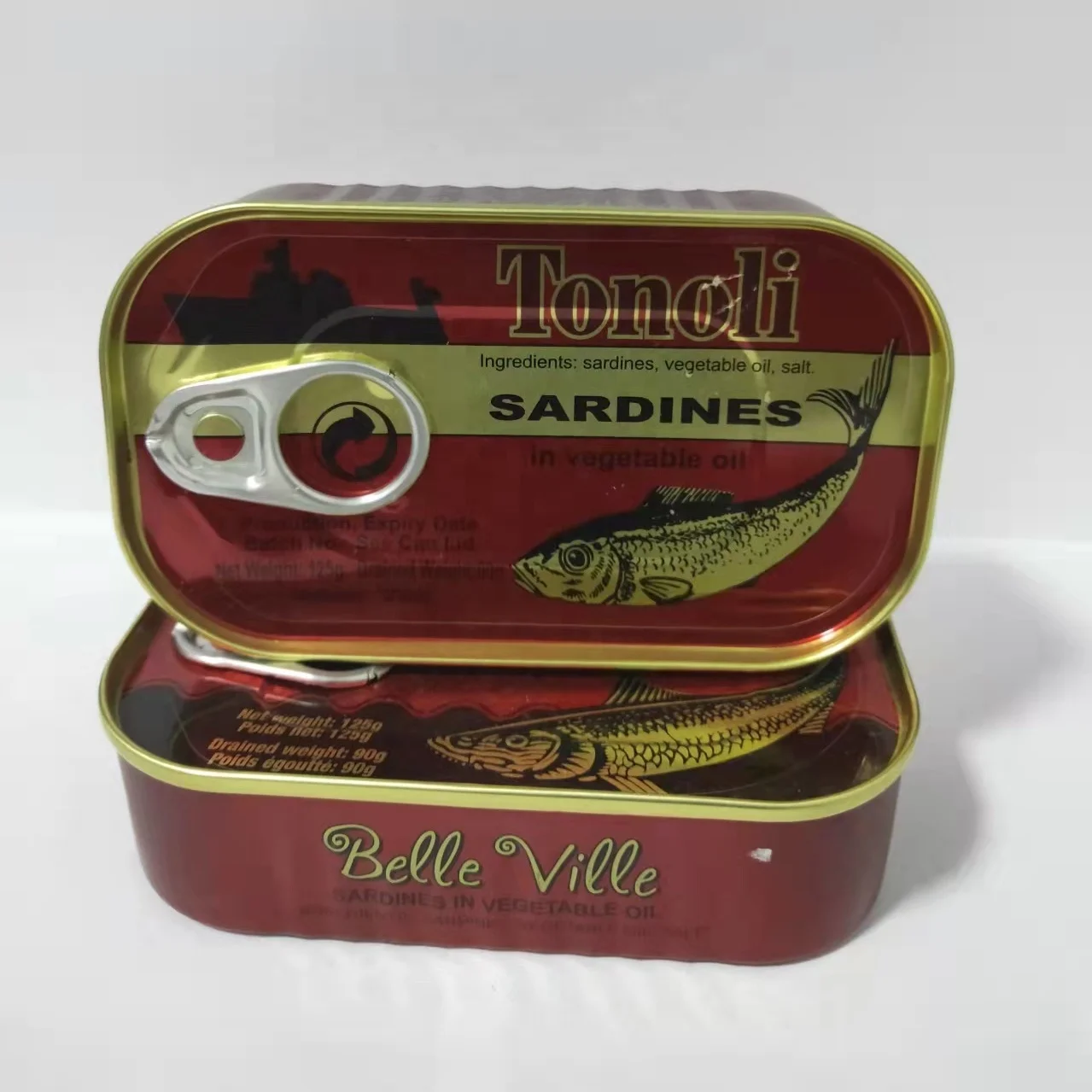 Morocco Quality Canned sardines in oil ,Canned Mackerel