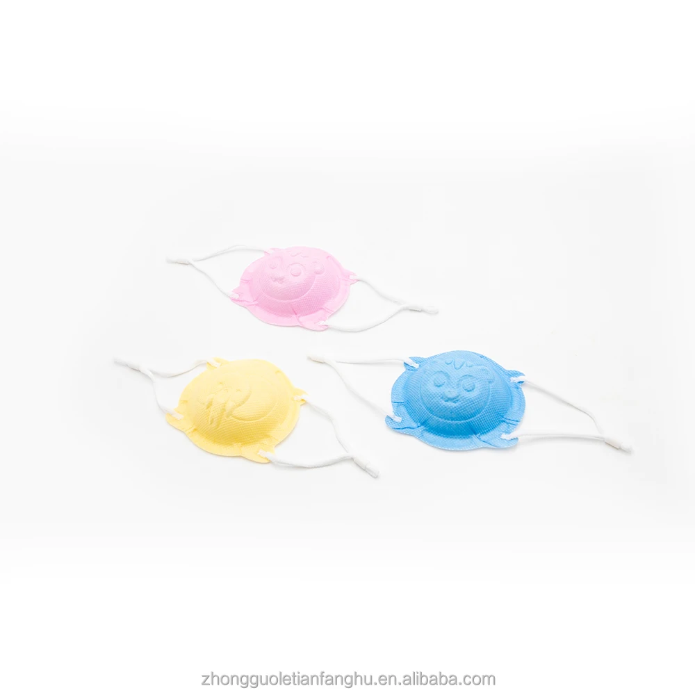 Letian Wholesale 4 layers Disposable Protective Colorful  Cute Baby Facemask  3D kn95 Respirator Child Kids Face Masks