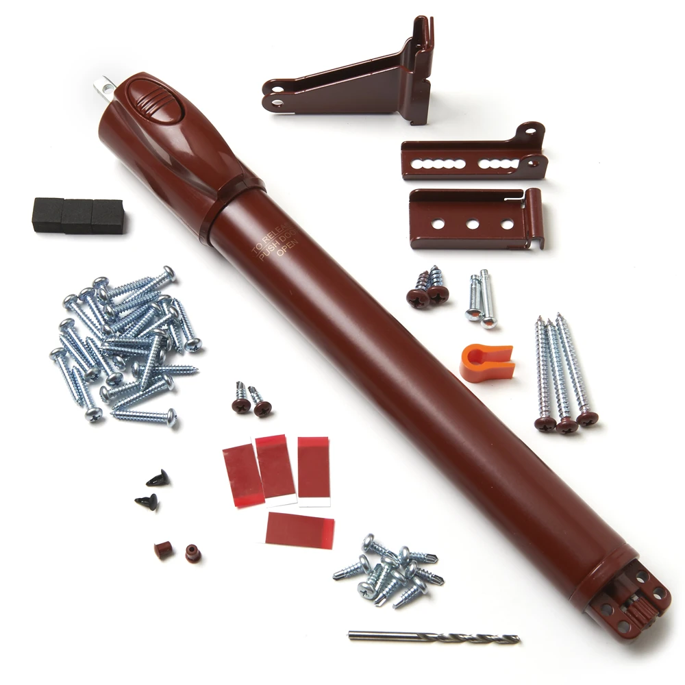 Heavy Duty Storm Door Closer Kit with bracket for Storm Doors, White Black Bronze Green Customized