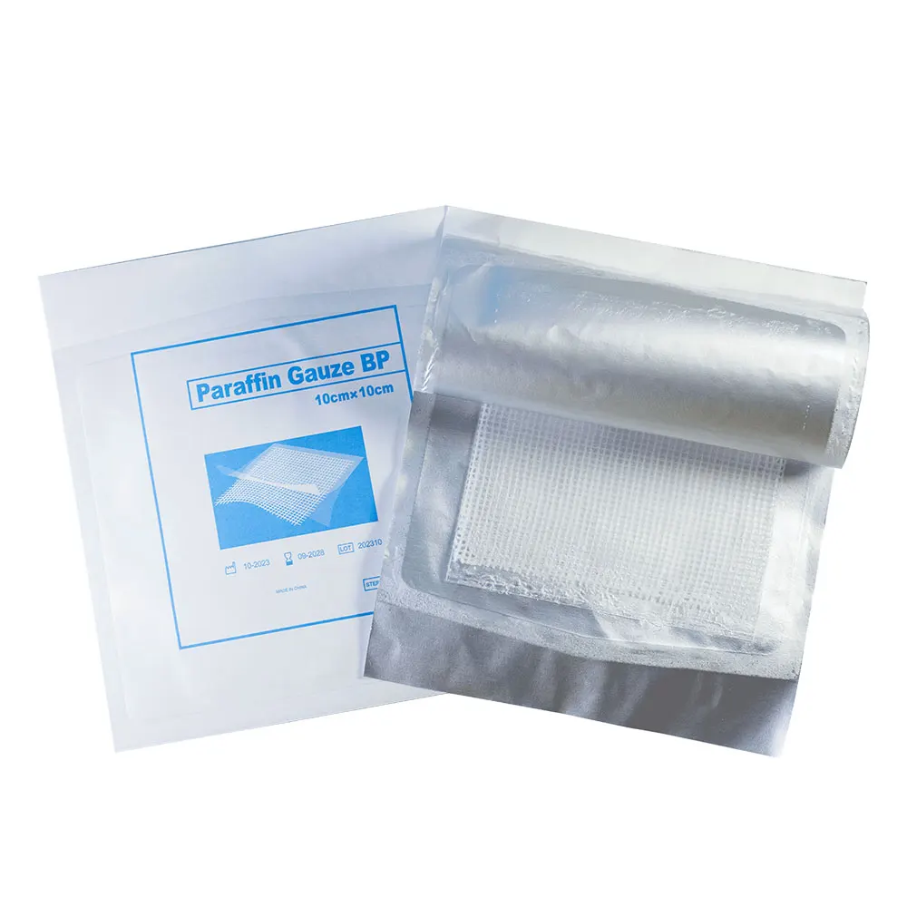 compress wound paraffin gauze dressing gauze swab Petrolatum gauze dressing for burns