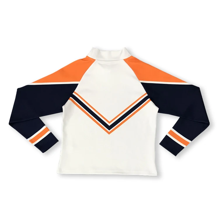 Custom Cheerleading Wear Polyester Elasticity School Sports Uniform Team Girl Cheerleading Dresses