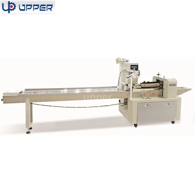 Automatic buns rice cake burgers  bakery bread hamburger cup cakes pillow flow packing machine