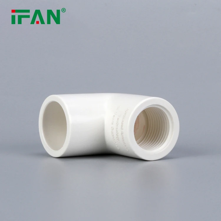 IFAN 30+ Years Experience China Factory Plastic Schedule 40 PVC Pipe Fittings White SCH 40 PVC Fittings for Plumbing