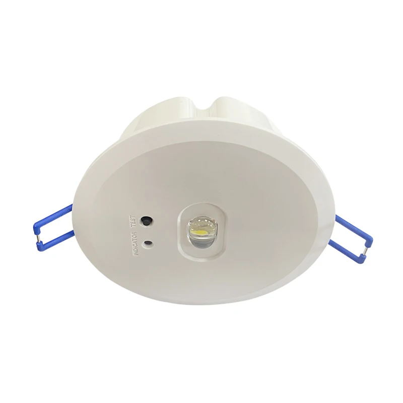 Ceiling Recessed Battery Backup Automatic LED Rechargeable Corridor Lens Emergency Light
