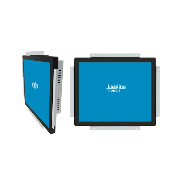 19 inch desktop touch screen fanless industrial pc lcd monitor X86 all in one pc with win 10 VGA/USB/Wifi