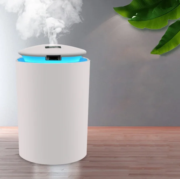 2021 Ultrasonic Mini Air Humidifier 260ml Essential Oil Diffuser for Home Car USB Fogger Mist With LED Night