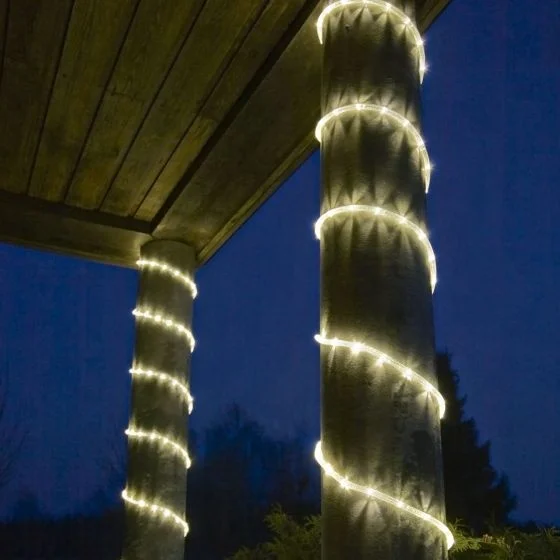 Hot Sale 360 Degree  Christmas Round Waterproof IP65 LED Flex Hose Rope Light for Outdoor Decoration