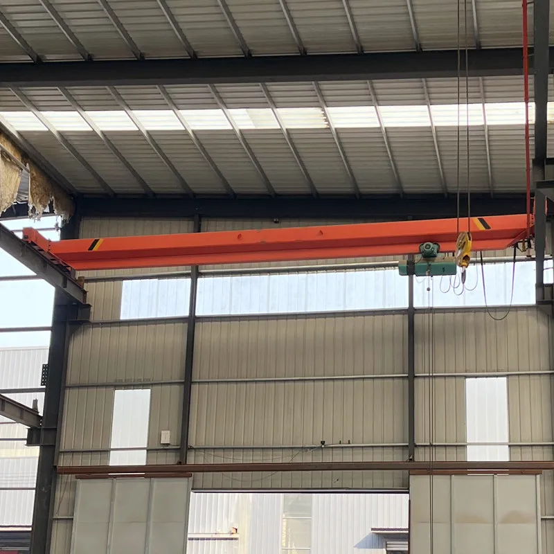 32t single beam travelling hanger overhead bridge crane for lifting rebar