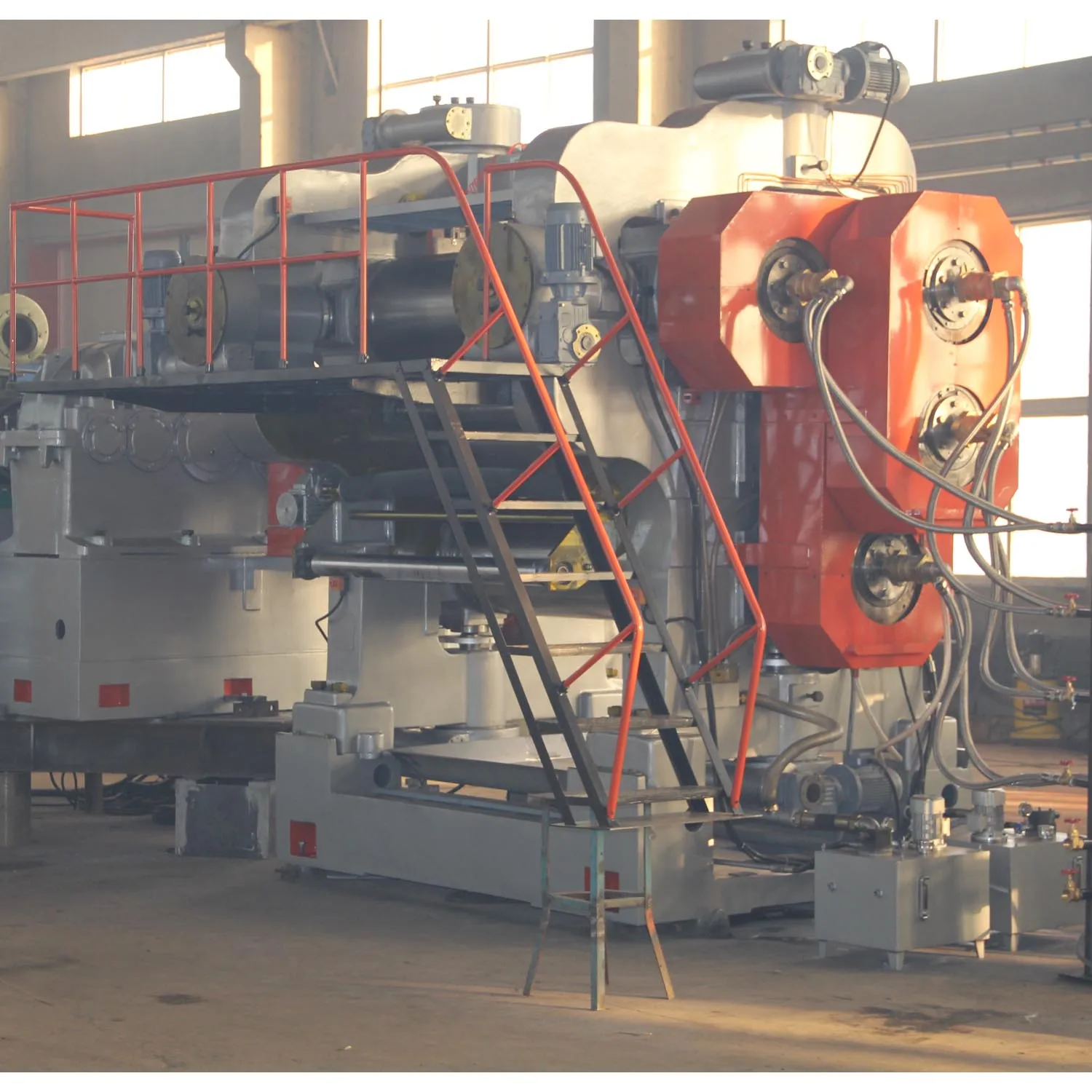 High standard Rubber Calender Machine four roll rubber calender XY-4 710 x 1800