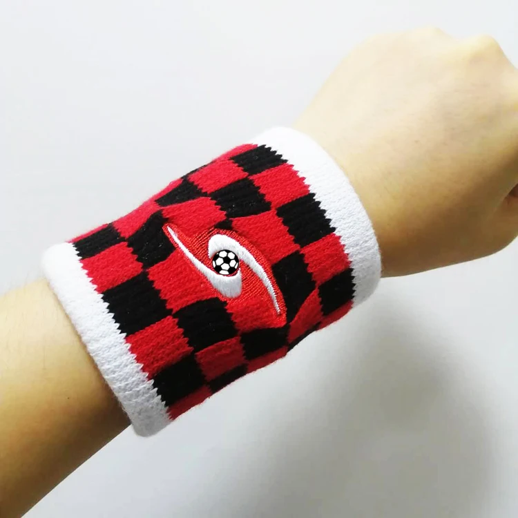solid colors Unisex Sport pure Cotton Sweatband Wristband Wrist Protector Running Badminton Basketball Terry Cloth Sweat Band
