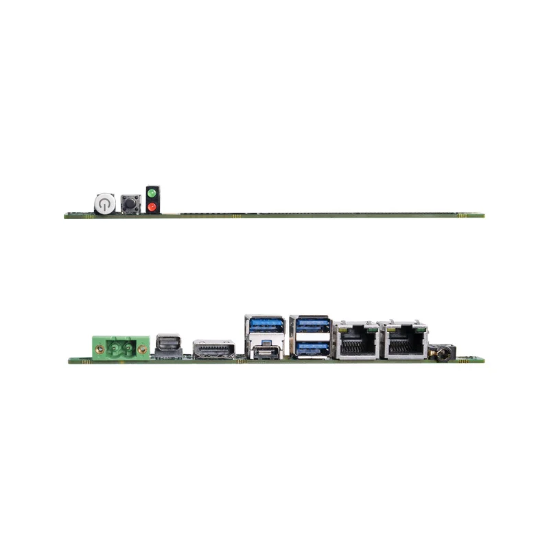 13th I7 Computer Motherboard DDR5 Ram LVDS Three Display AMT Gigabit Lan RS485 RS232 Com M.2 SSD Newest Industrial Motherboard