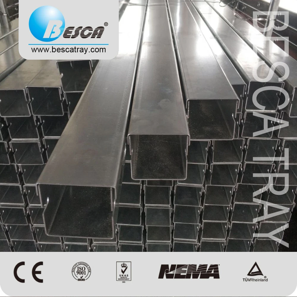 Besca Electrical Metal Supplier Cable Tray Trunking Wireway