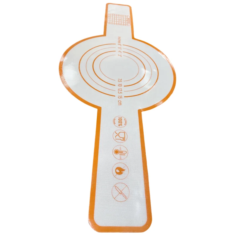 Silicone Baking Mat for Dutch Oven Sourdough Bread Baking Mat with Long Handle Silicone Bread Sling