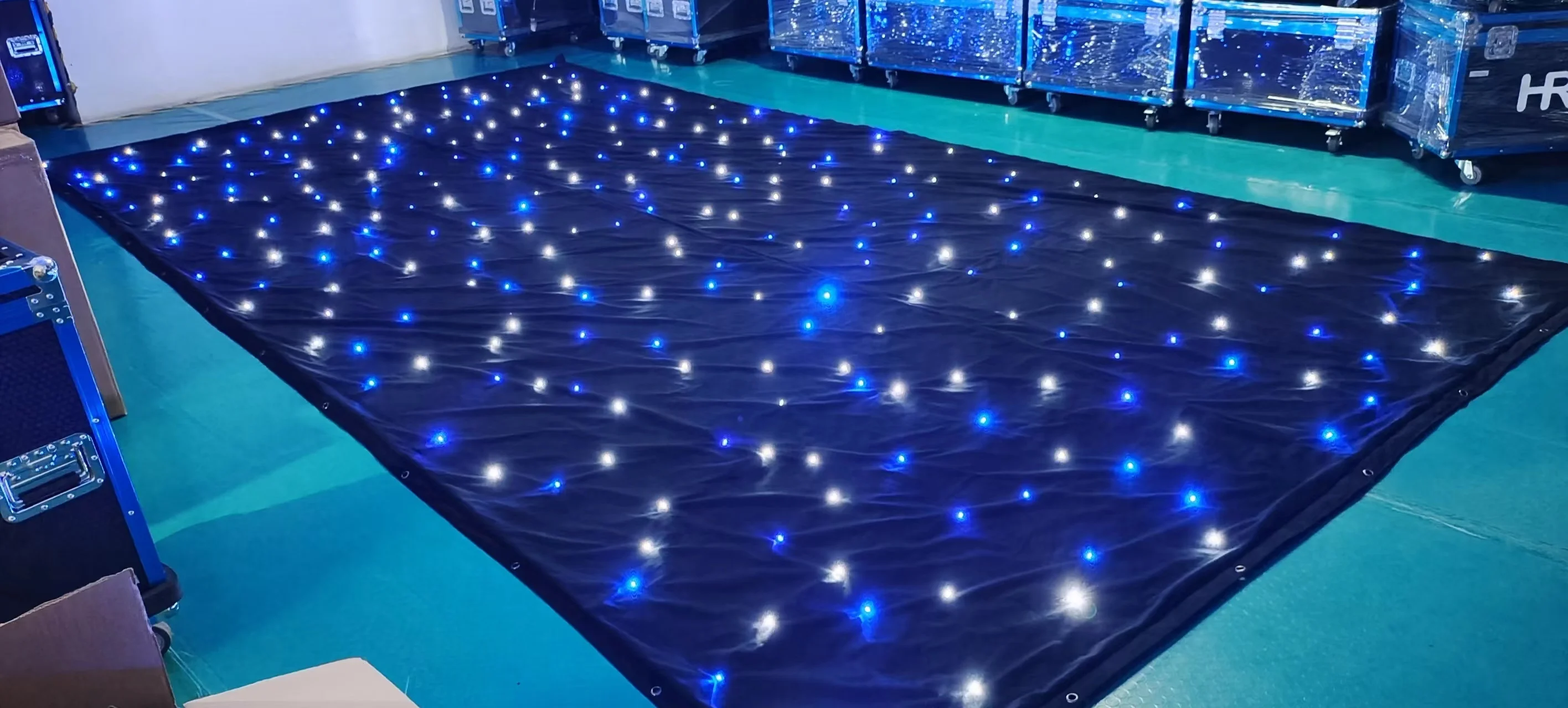 Promotions Star Moon Curtain Garland String Light LED Window Multi Color Curtain String Light