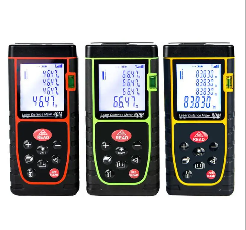 Smart Digital Laser Distance Meter 60m Measuring Instrument Device Mini DIY USB OEM Customized Power Charging Unit ROHS