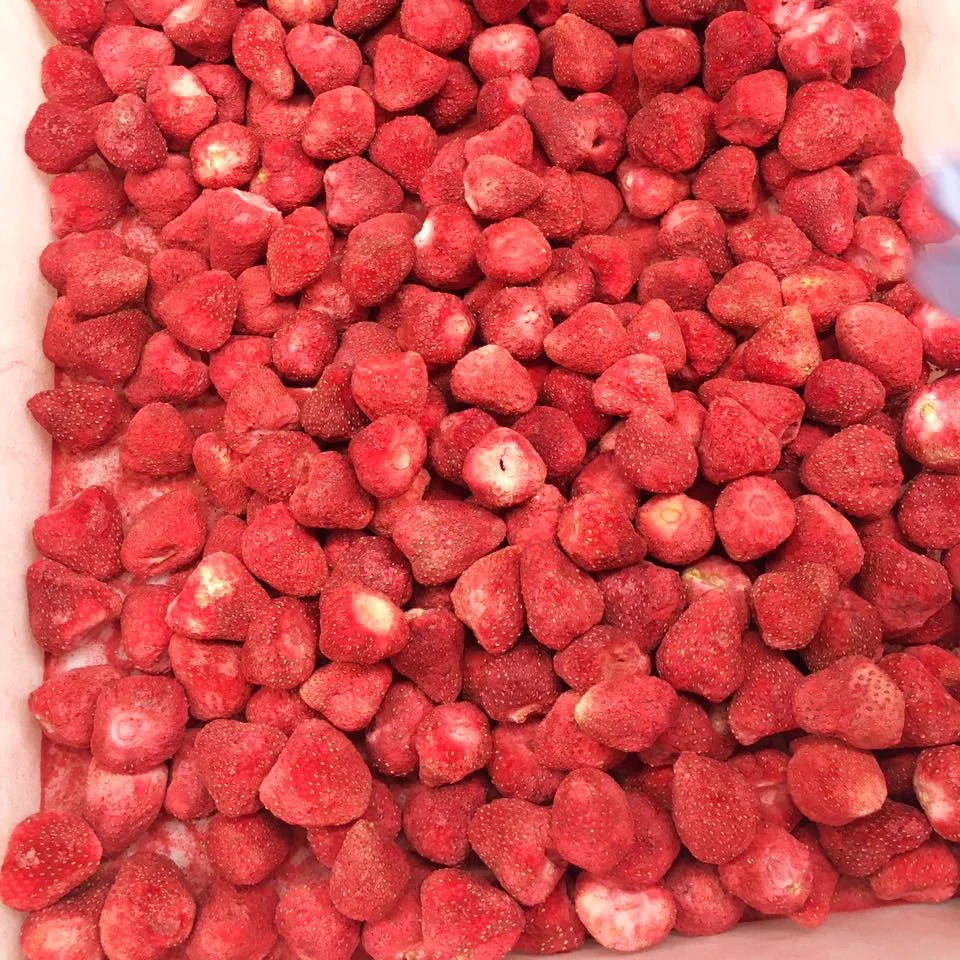  Горячая Распродажа FD фрукты здоровые продукты замороженная сухая клубника оптовая продажа
