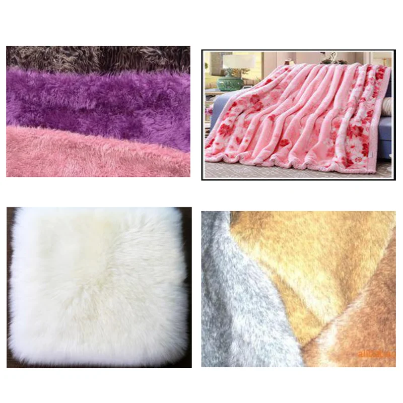 DR5 double needle bed warp knitting coral fleece warp knitting machine for weave plush apparel fabric