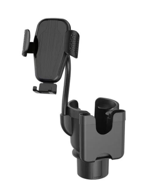 3 in 1 Adjustable Long Gooseneck Design Drink Expander Car Cup Holder Phone Mount For Cell Phone