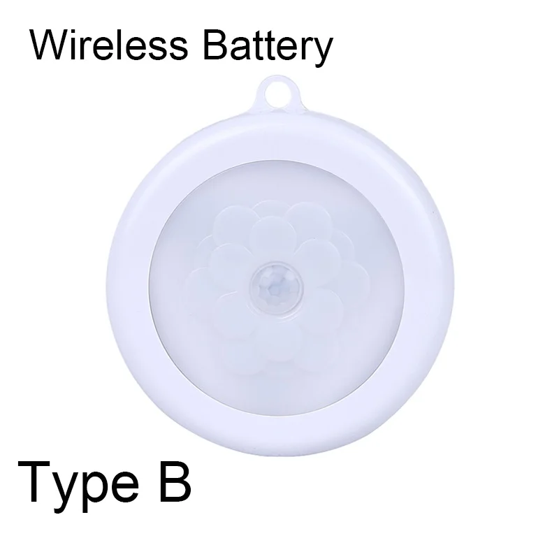Led Sensor Lamparas USB Rechargeable Motion Wireless Cabinet Light With