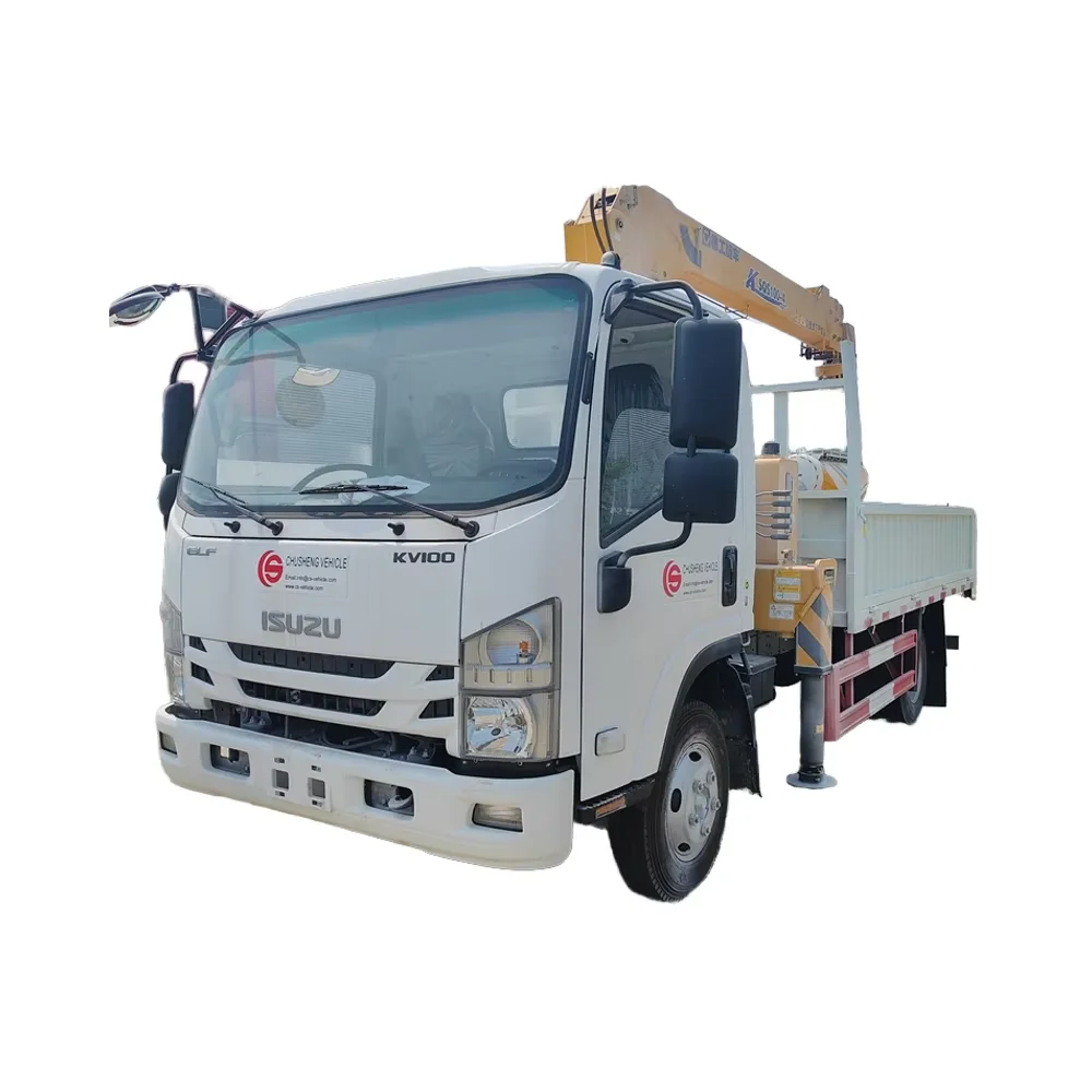 ISUZU 4x2 4 тонны Грузовой кран с краном заводская цена на продажу Филиппины