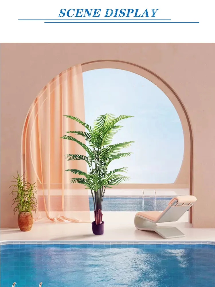 New Design Indoor Home Phoenix Dried Tree Decorative Artificial Outdoor Palm Trees