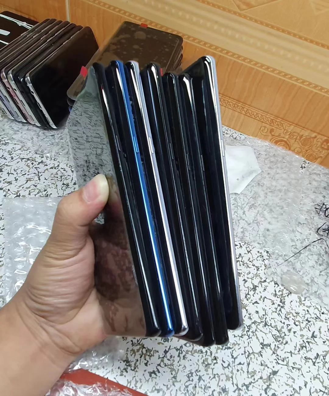 Разблокировка оригинальный S9 + отремонтированный смартфон S8 S10E S10 для мобильных телефонов Samsung класса А