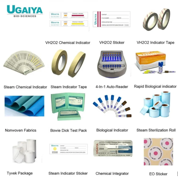 2022 Hot Sale  Autoclave Steam Chemical Sterilization Indicator Tapes for Instrument Packing