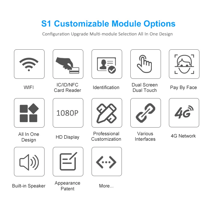 15.6 inch Factory Wholesale white POS LCD Touch Screen Monitor