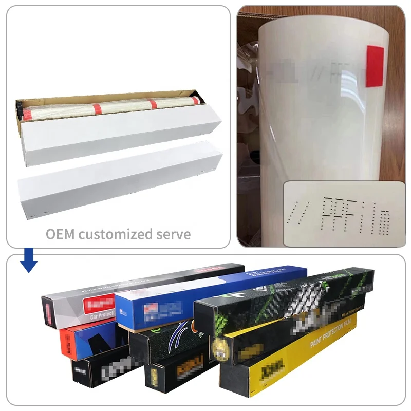 7.5 mil Paint Protection Film Matte PPF TPH Automotive Cars Sticker