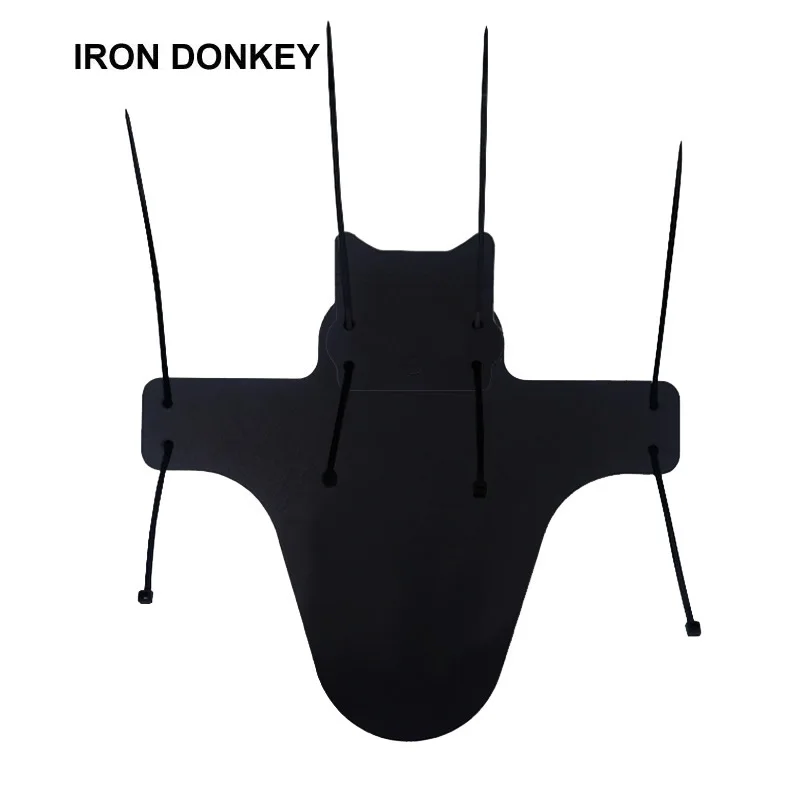 IRONDONKEY PP Black Film Carbon Fiber Car Mudguard Plastic Sheet Mountain Bike MTB Fenders BMX Bicycle Accessories
