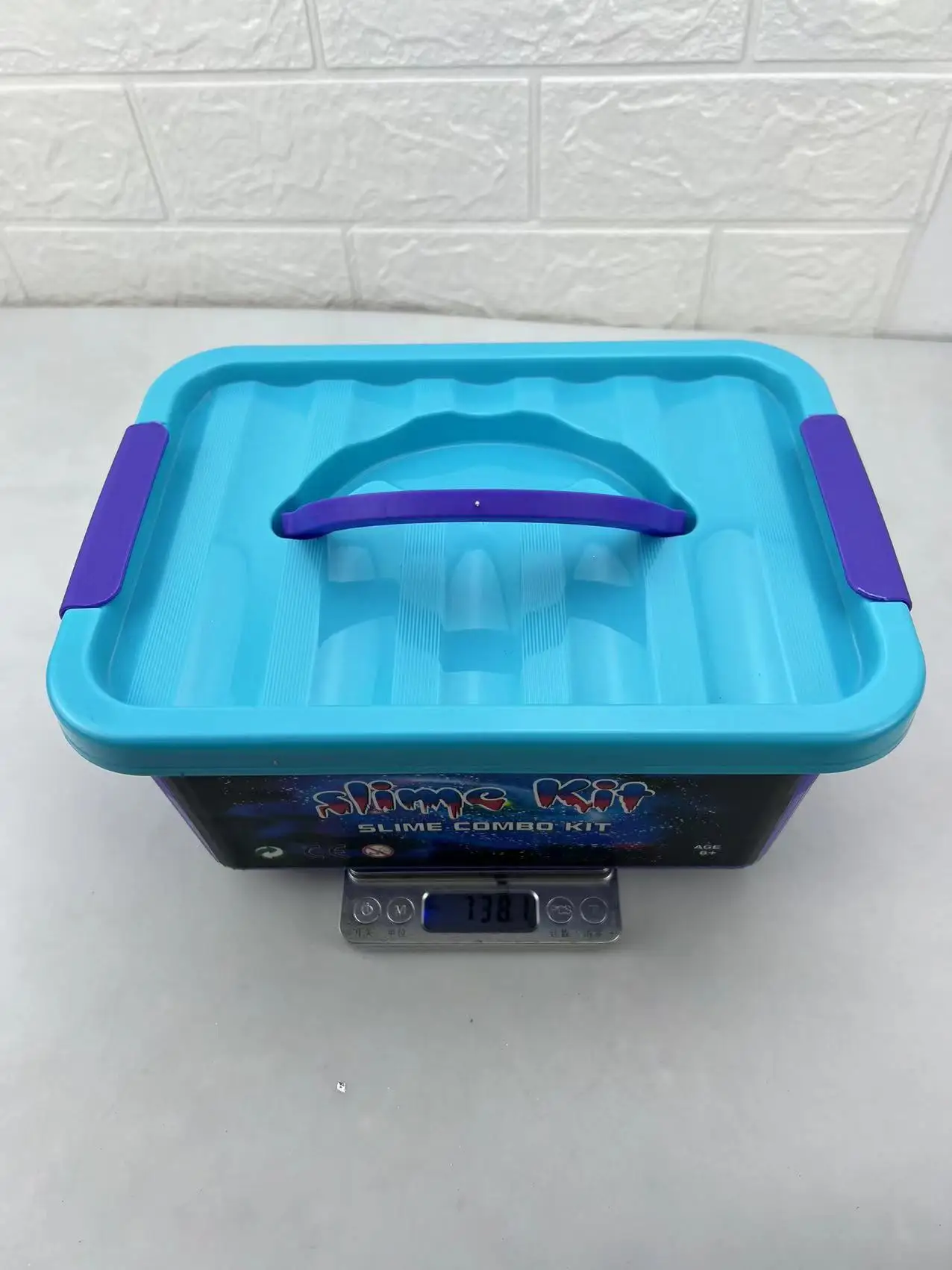 Air Dry Polymer Modeling Butter Fluffy 6 Pack Clay DIY Plasticine Play Dough Luminous Glitter Making Kit Kids Slime