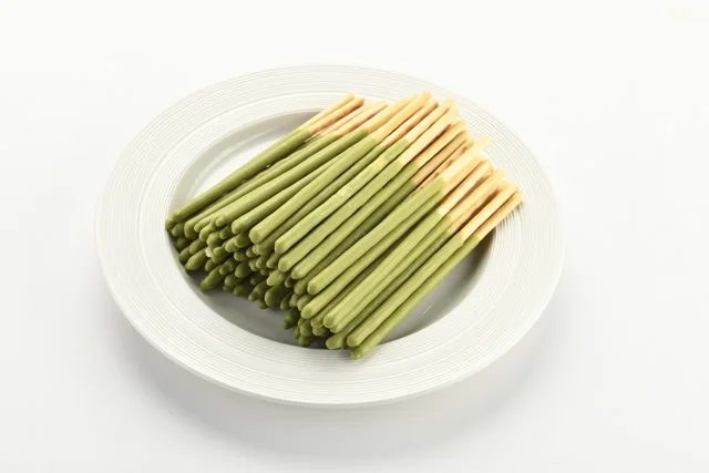 26g Cookies Biscuits with matcha  flavor biscuit stick