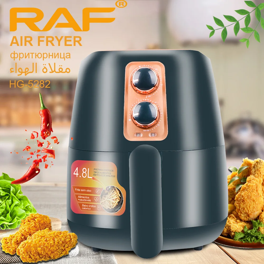 RAF Electric Air fryer Automatic Deep fryer without oil Air frying machine Deep fat fryer for home fries