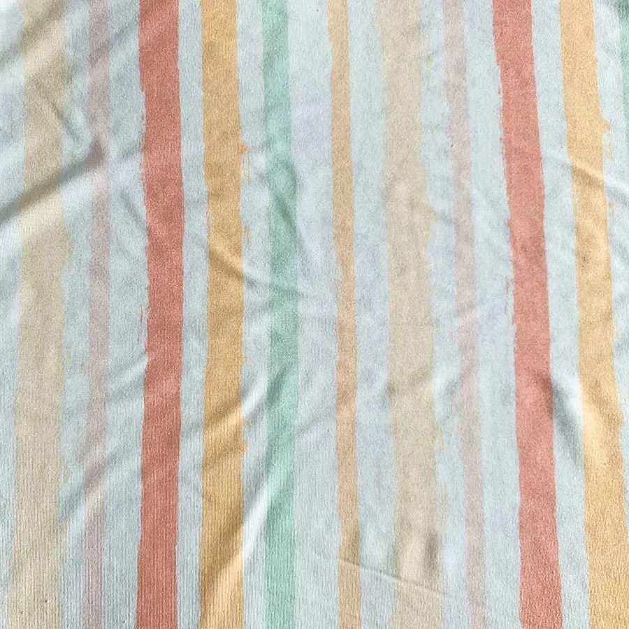 Custom digital Printing bamboo lycra knitted precut fabric