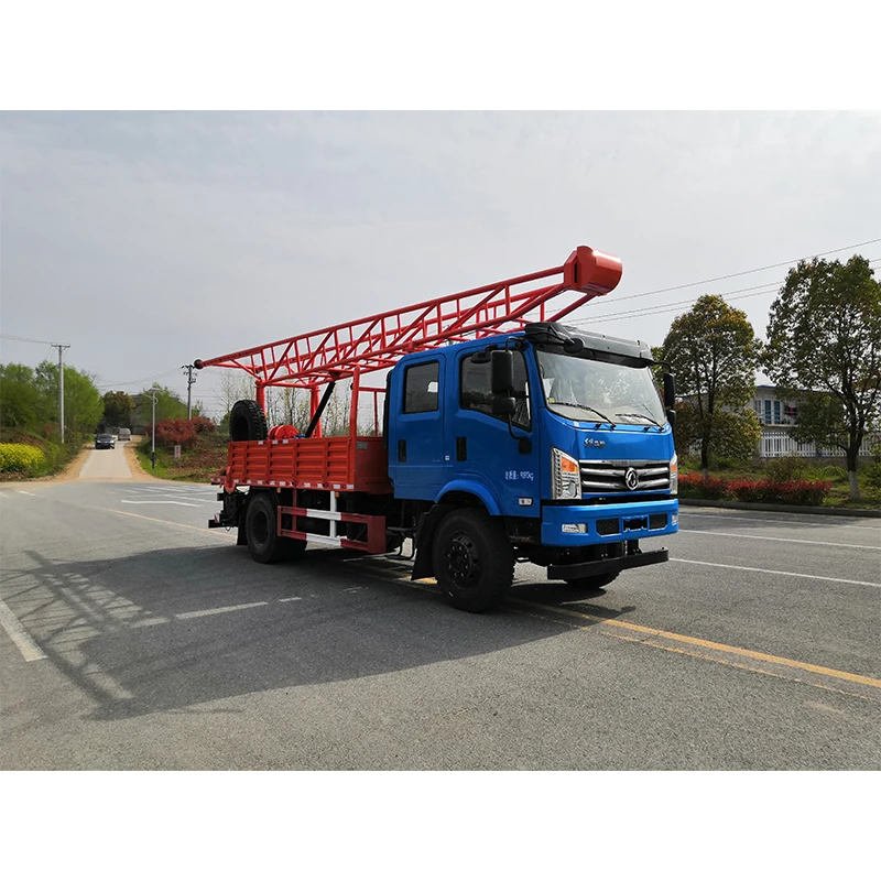 DPP 100 diesel engine truck-mounted earth exploration drilling machine /core rig/drilling rig for soil investigation