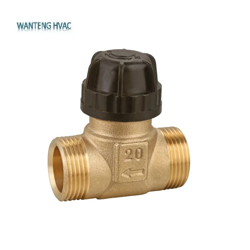 Hot selling best price DN15 DN20 DN25  brass 2 way  fan coil valve