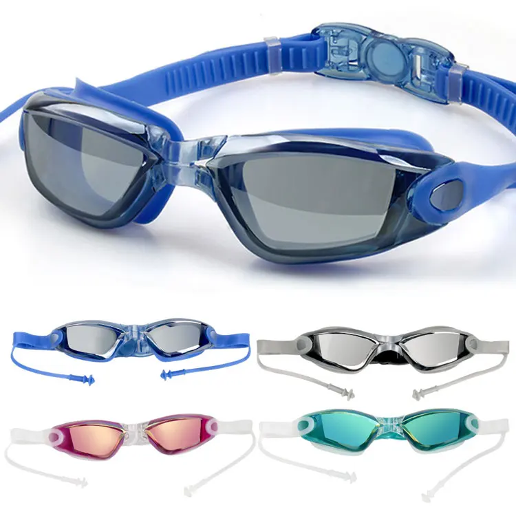 
swim eyewear Waterproof Professional Swimming Anti Fog For Adults Oem Customized 