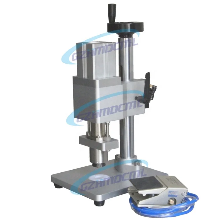  Полуавтоматическая фасовочно-упаковочная установка обжимной инструмент флакон щипцы полуавтоматическая для переверните прочь крышки или оторвать крышкой