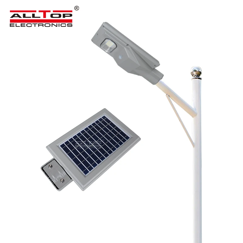 
ALLTOP High quality new classic ip65 30w 60w 90w 120w 150w outdoor garden all in one solar led street light 