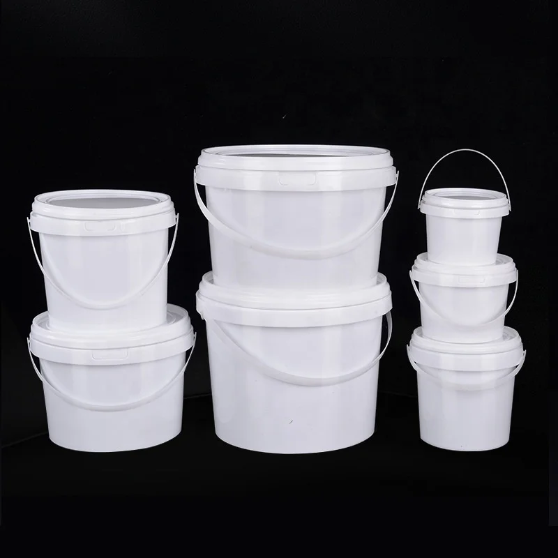 Holiday Buckets Plastic Buckets, Small Food Grade Plastic Eco-friendly Carton Customized Size Factory Wholesale of 300ml-5l