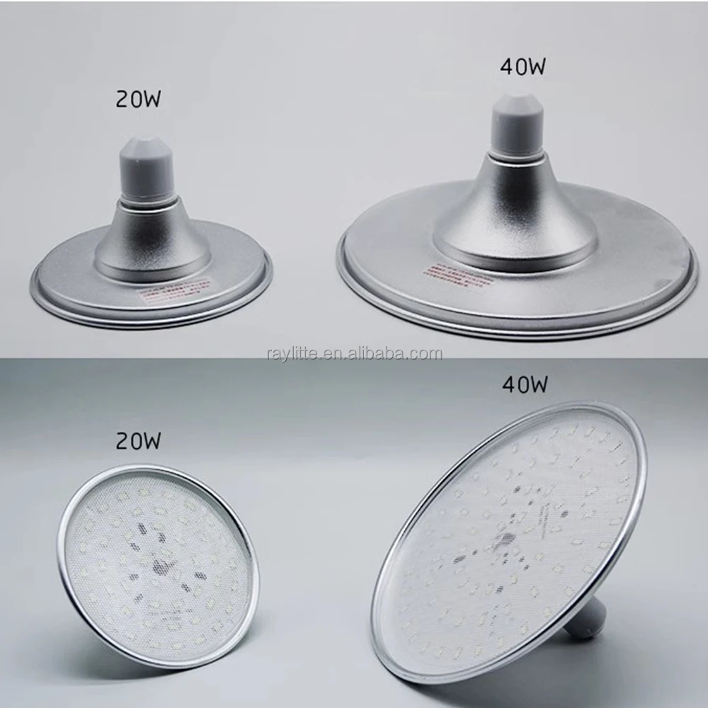 Rotating Fish Tank Chandelier Clamp Lamp Water Plant Tropical  Small Fish Tank 20W 40W Color Light Made Of Pure Aluminum E27