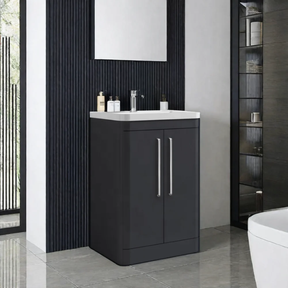 Minimalist Bathroom Furniture 600 Floor Standing Vanities Bathroom Washbasin Cabinet