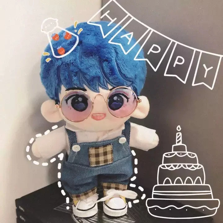 High Quality Korean Chinese Popular Stars Custom Soft Cute Dolls Mini Plush Toys For Gifts