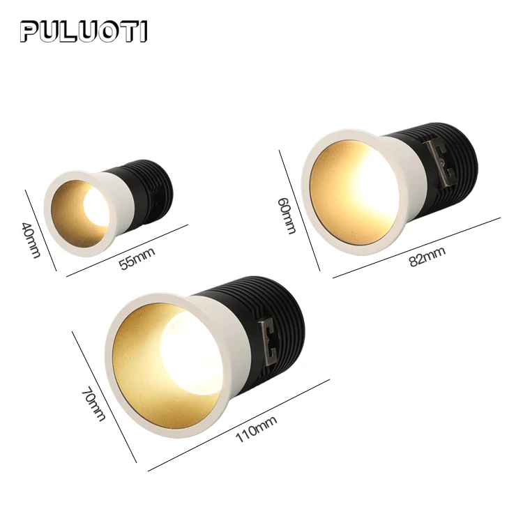 
Puluoti Focusing Accuracy Comfortable Lighting Exhibition Cabinet Lamp LED Spotlight 
