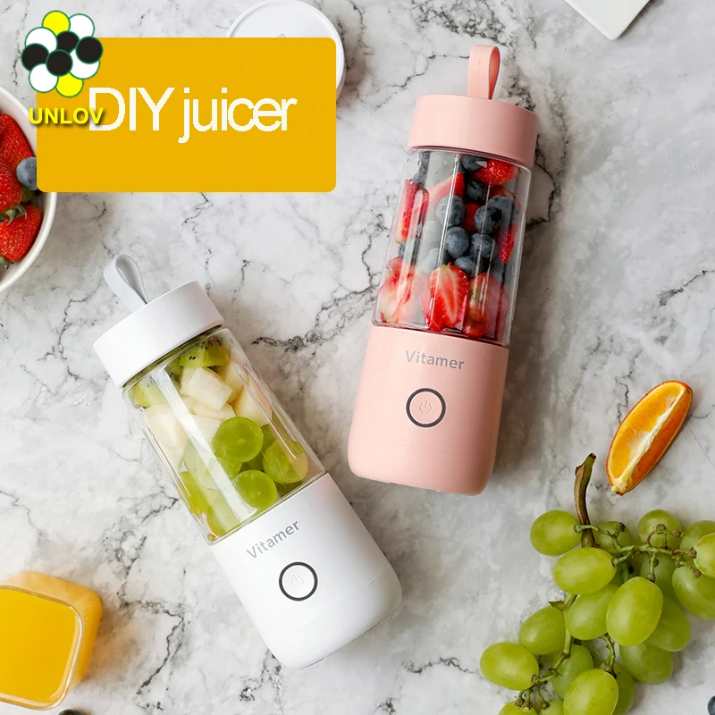 Rechargeable blender mini juicer blender electric mixer for fruit