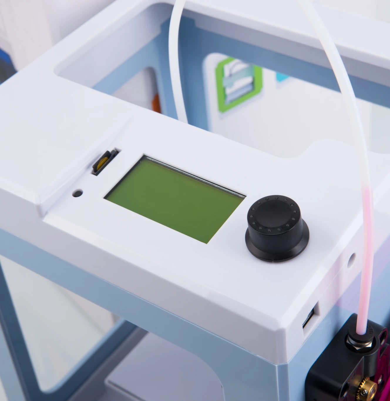 3d diy fdm pla plastic digital desktop kit Filament Detection machine portable  Metal Case mini printer