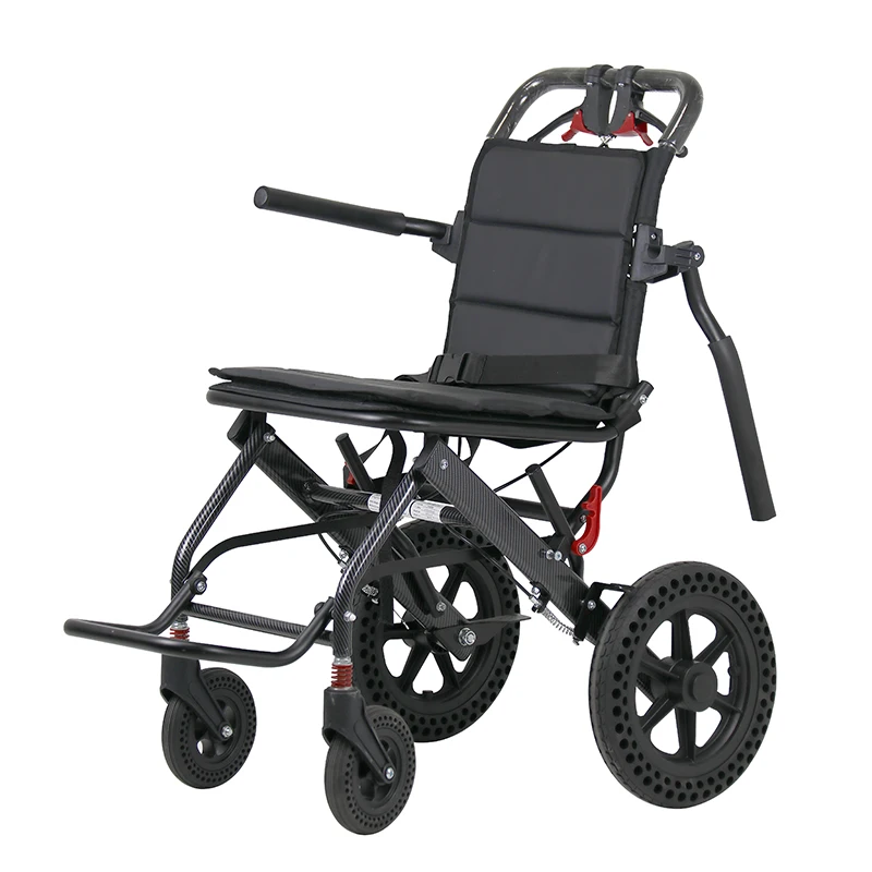 Lightweight Foldable Portable Manual Wheelchair New Design Travel Wheelchair