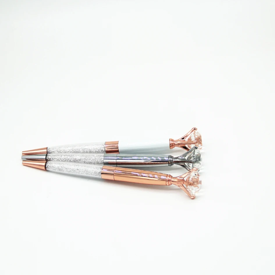 Small box of glass dip pen set Luminous glass pen holiday gift color ink glass pen set crystal