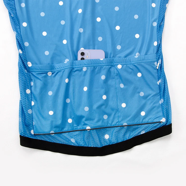 Custom Logo Comfortable All-Round Short Sleeve Bicycle Clothing Hot Sale Quick Dry Breathable Features Low MOQ Cycling Jersey